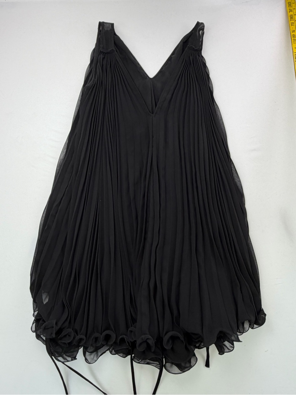 Alberto Makali Avant Garde Chiffon Bubble Hem Dress Gothic Fairy Grunge Mini Med - Picture 9 of 12